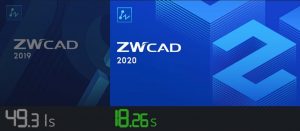 ZWCAD 2020 szybkość otwierania rysunku