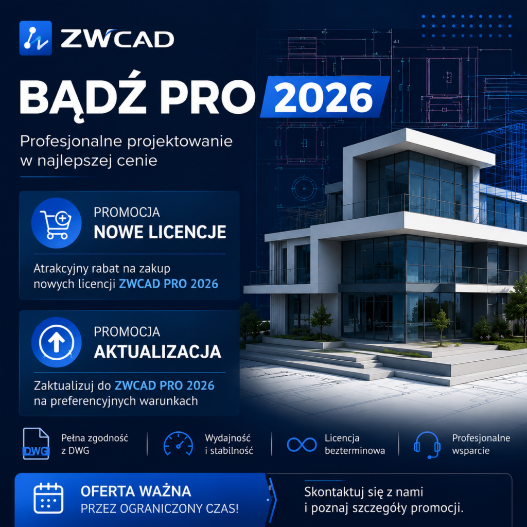 Bądź PRO z ZWCAD 2026